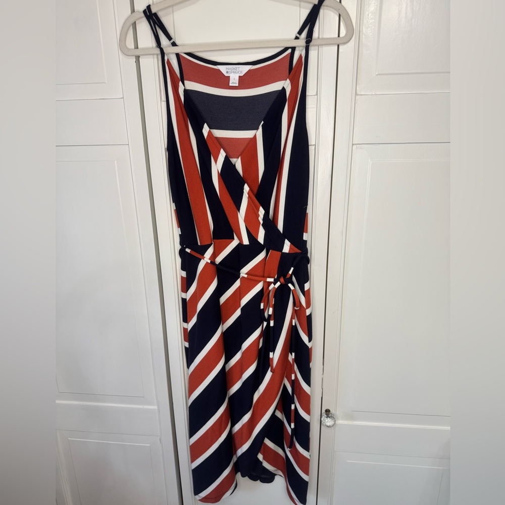 Annora Faux Wrap Knit Dress